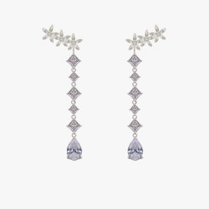 Pendientes Novia Jazmín Trepador Cascada