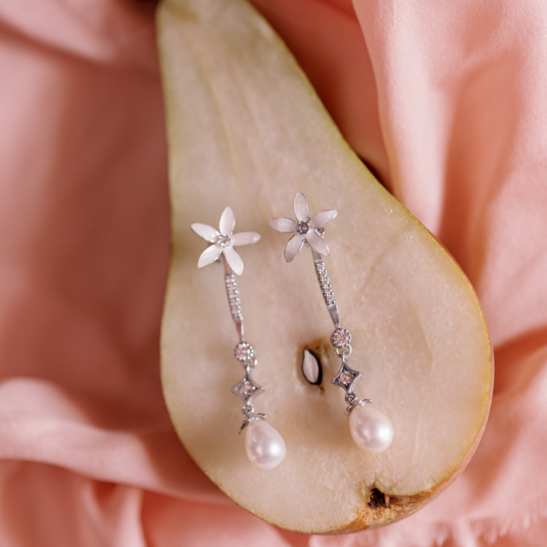 ¿Qué tipo de pendientes debe llevar una novia?