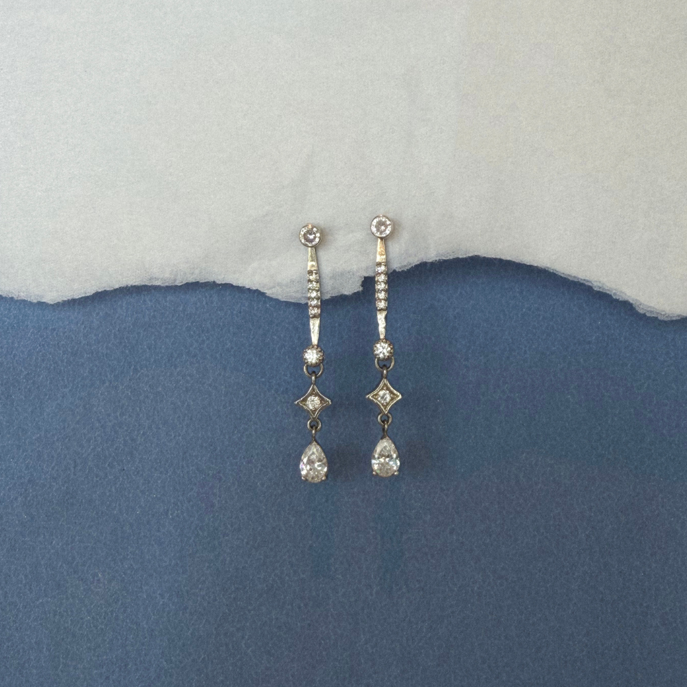 Pendientes de Novia Olivia