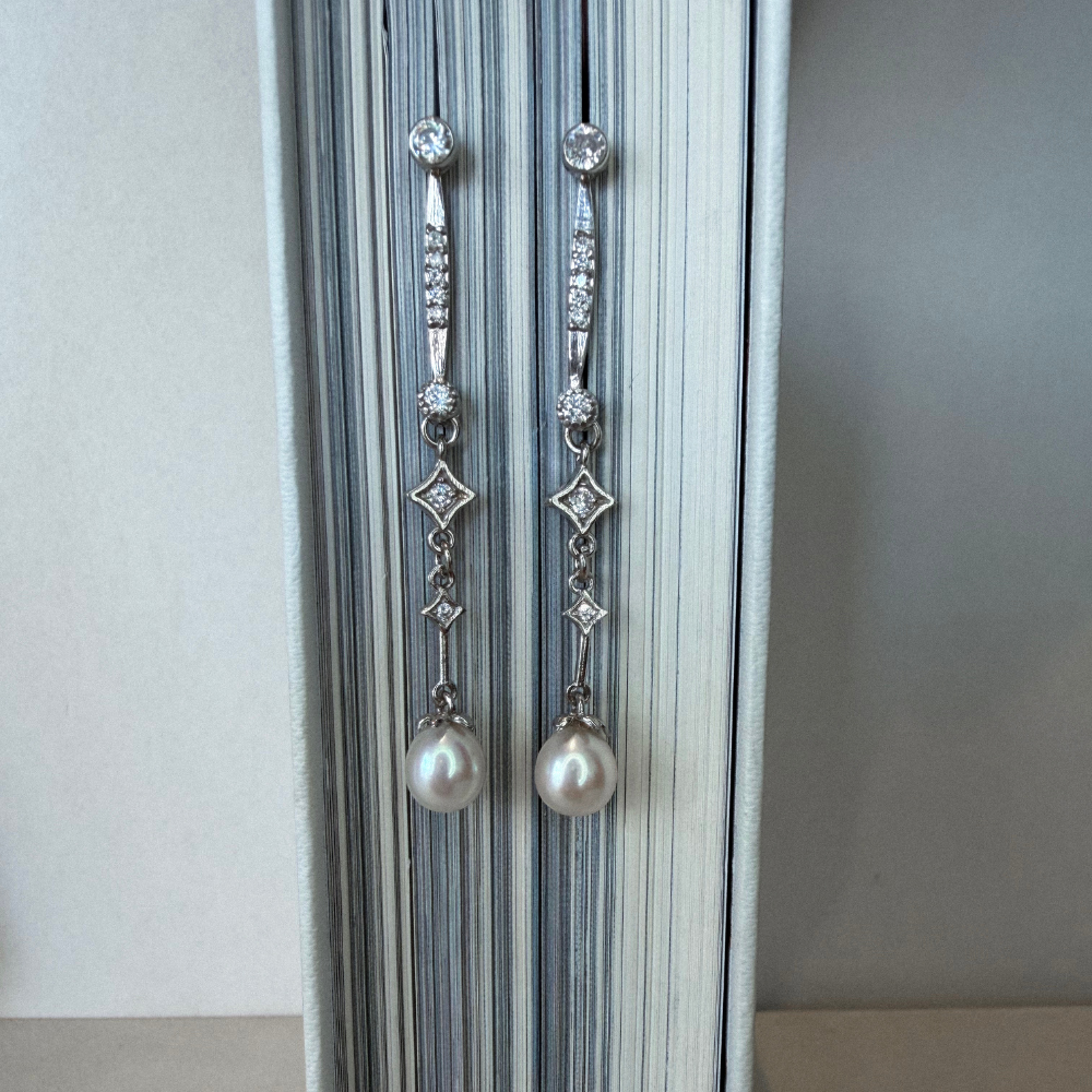 Pendientes de Novia Mariana