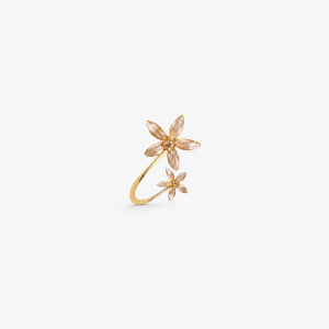 Anillo Jazmín Estelar Cruzado