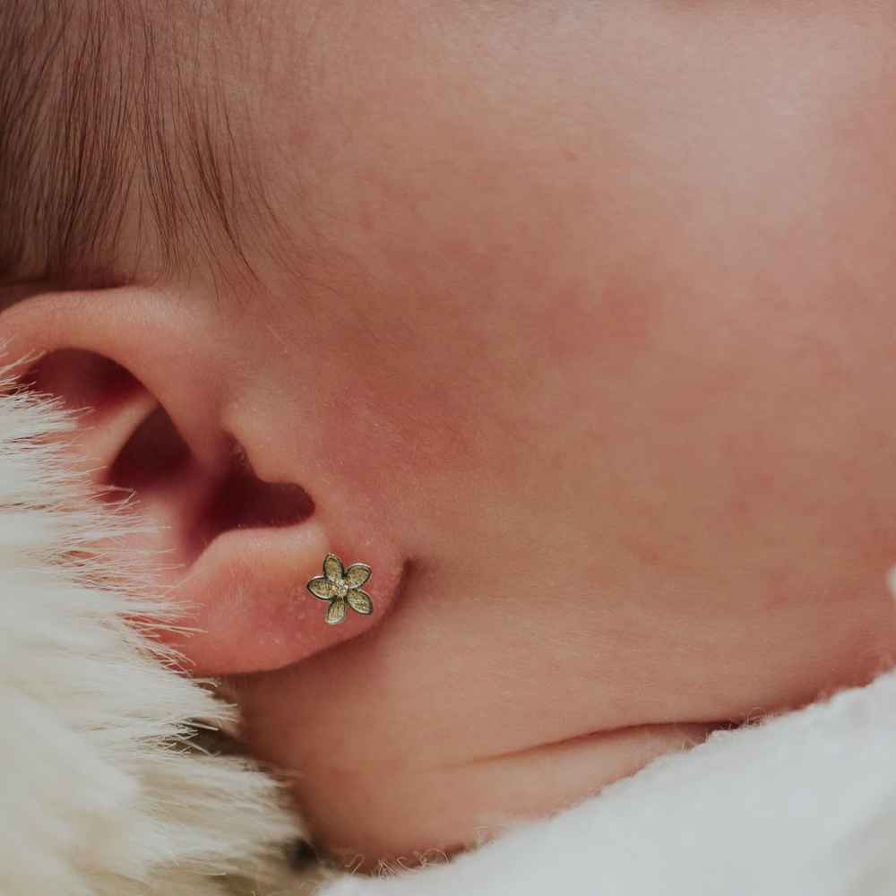 Pendientes Bebé Primera Puesta Baby Diamante
