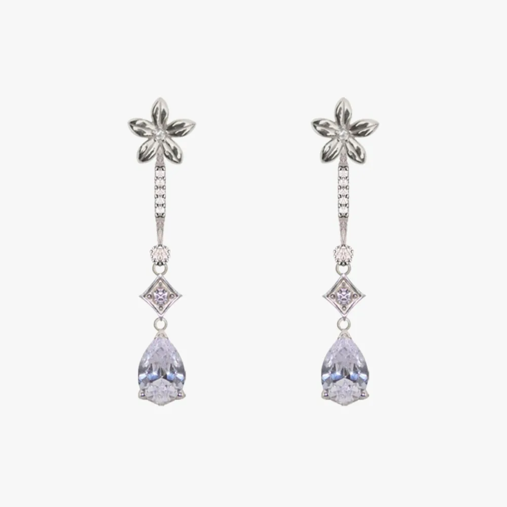 Pendientes Novia Jazmín Le Ciel de Cristal