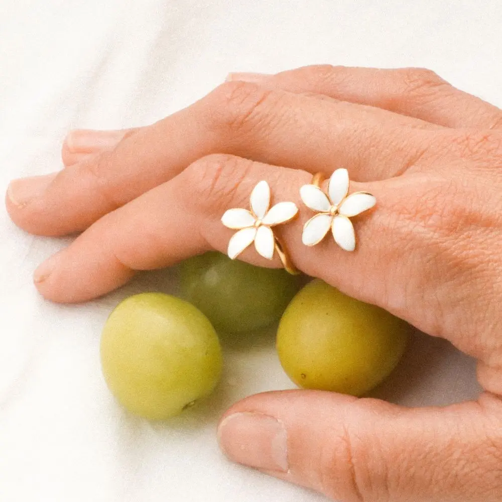 Anillo Blossom Double