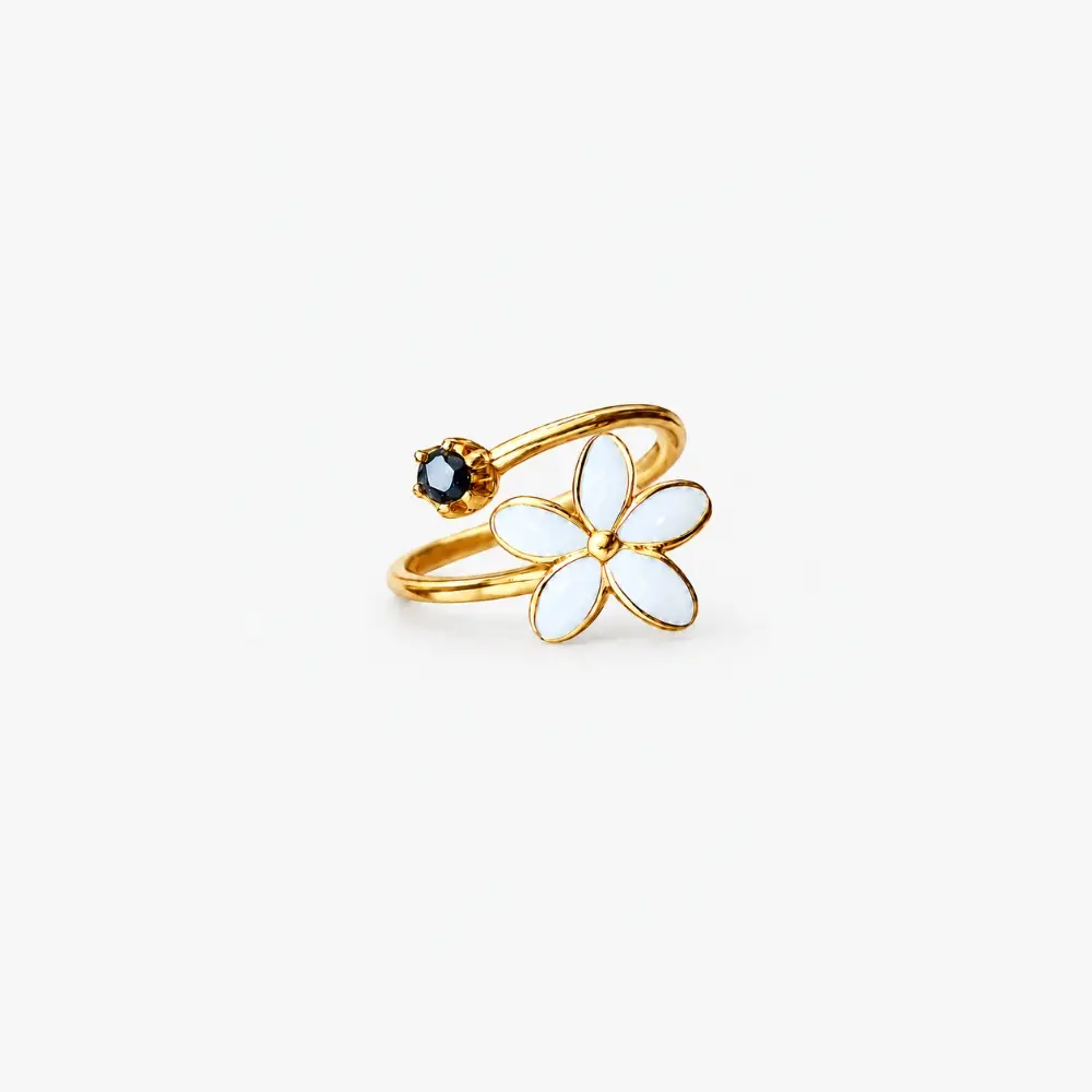 Anillo Jazmín Blossom Swan