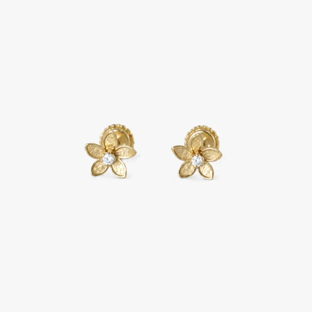 Pendientes Bebé Primera Puesta Baby Jazmines Diamante