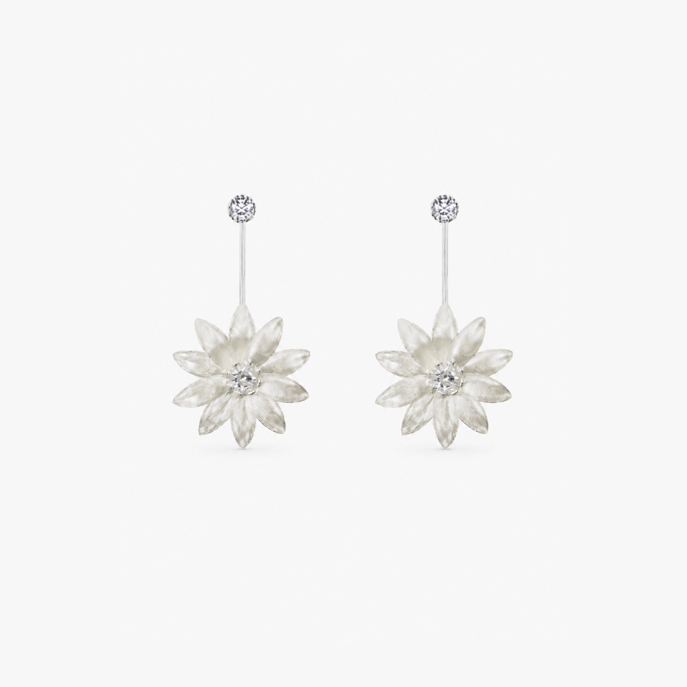 Pendientes Novia Jazmín Edelweiss Pearl