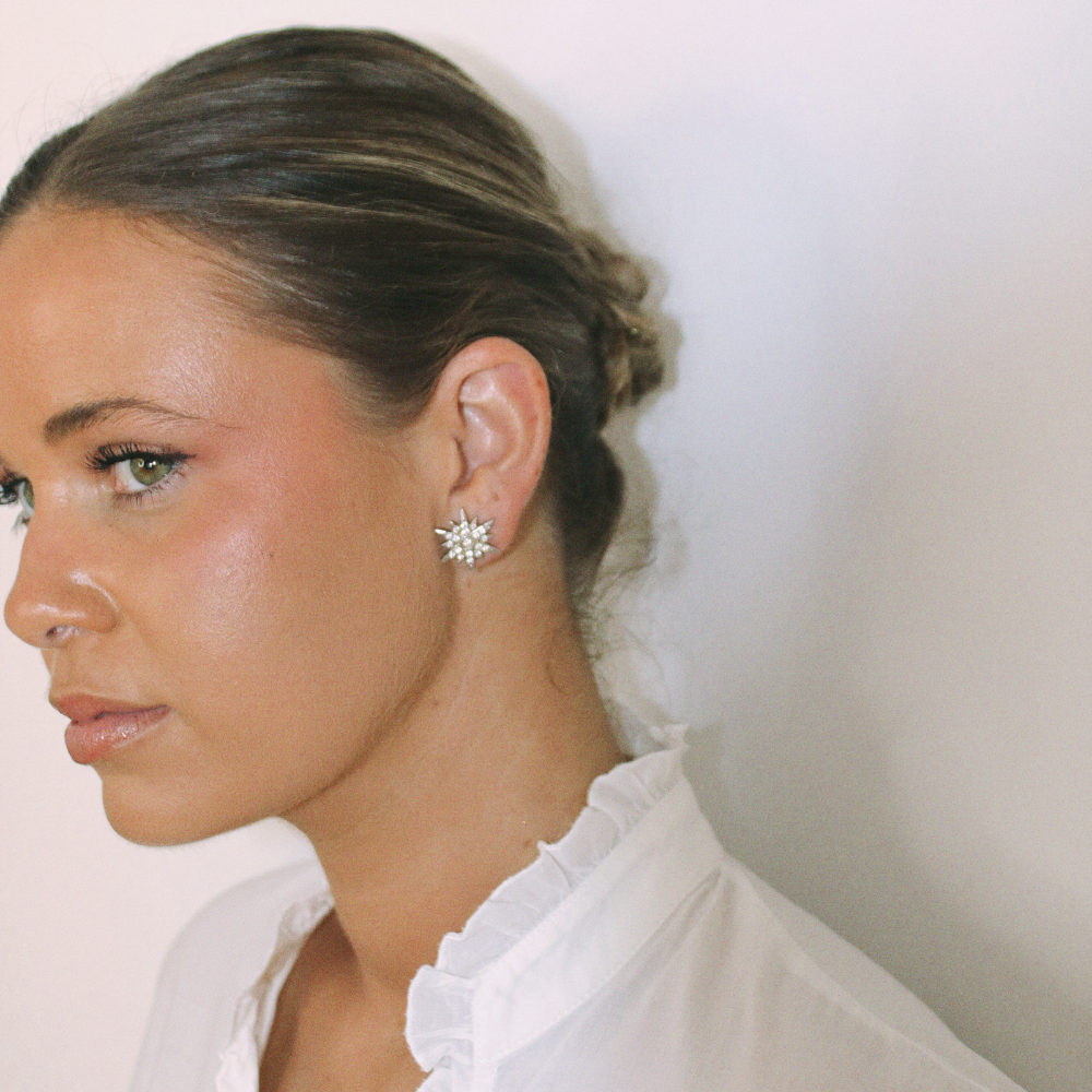 Pendientes Novia Estrella ARTdeco
