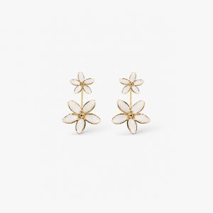Pendientes Novia Jazmín Blossom Rose