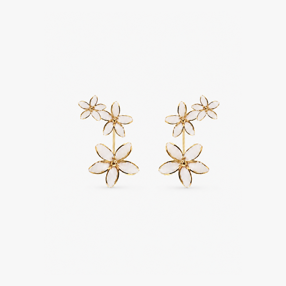 Pendientes Novia Jazmín Blossom Trepador