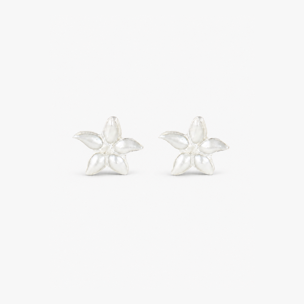 Pendientes Jazmín nacarado
