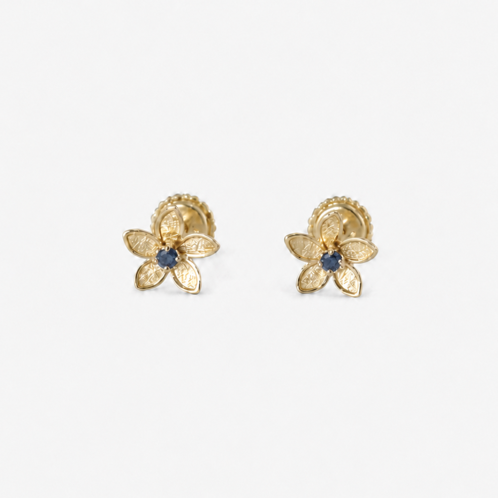 Pendientes Bebé Primera Puesta Baby Sapphire