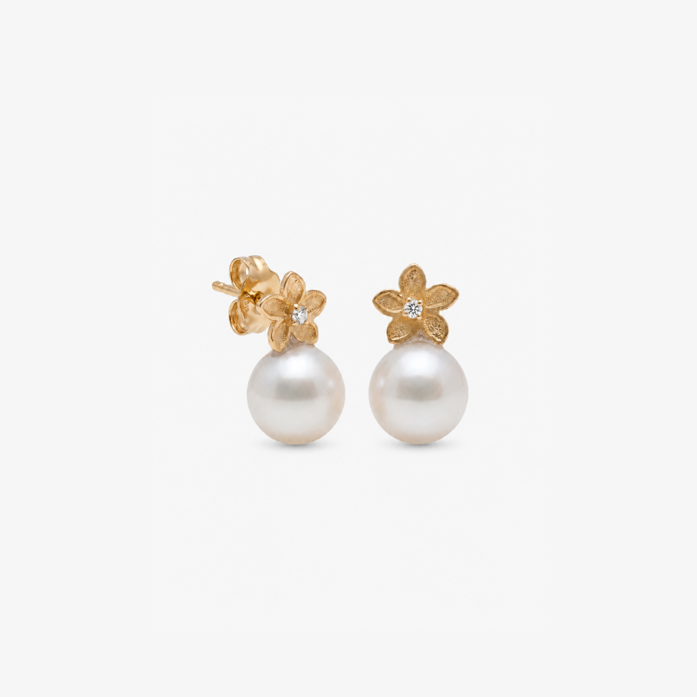 Pendientes Comunión Perla y Jazmín