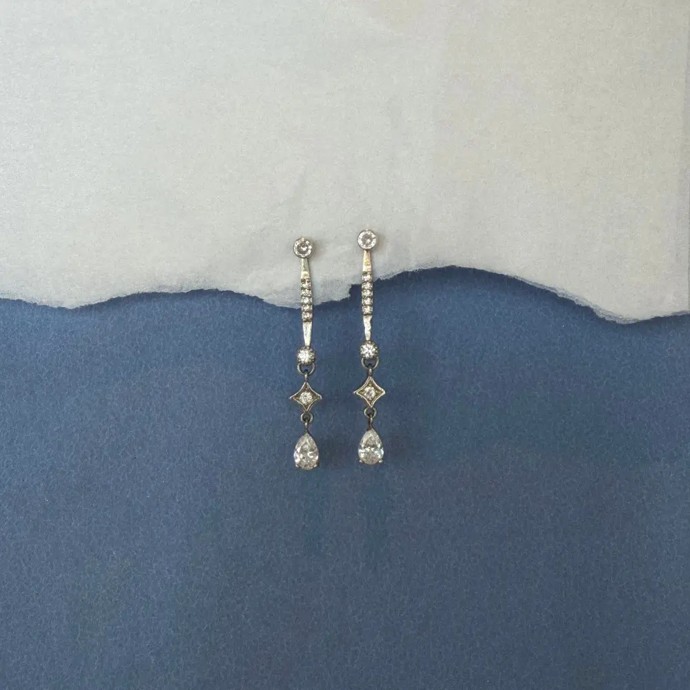 Pendientes de Novia Olivia