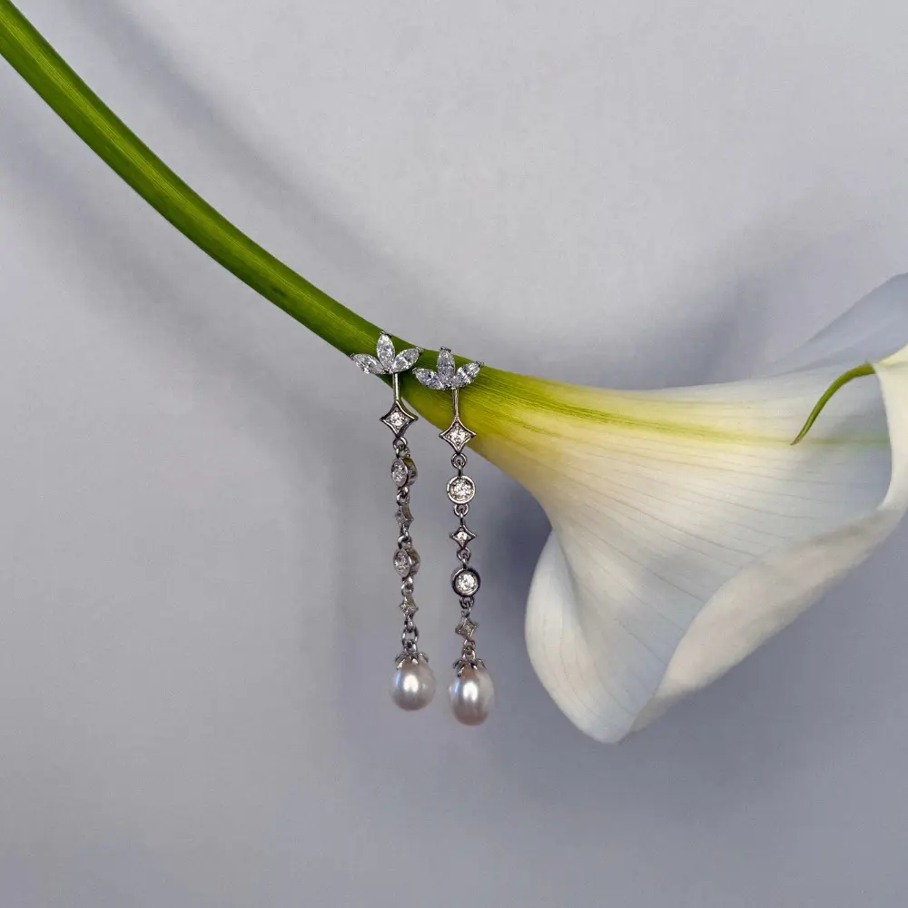 Pendientes de Novia Manuela