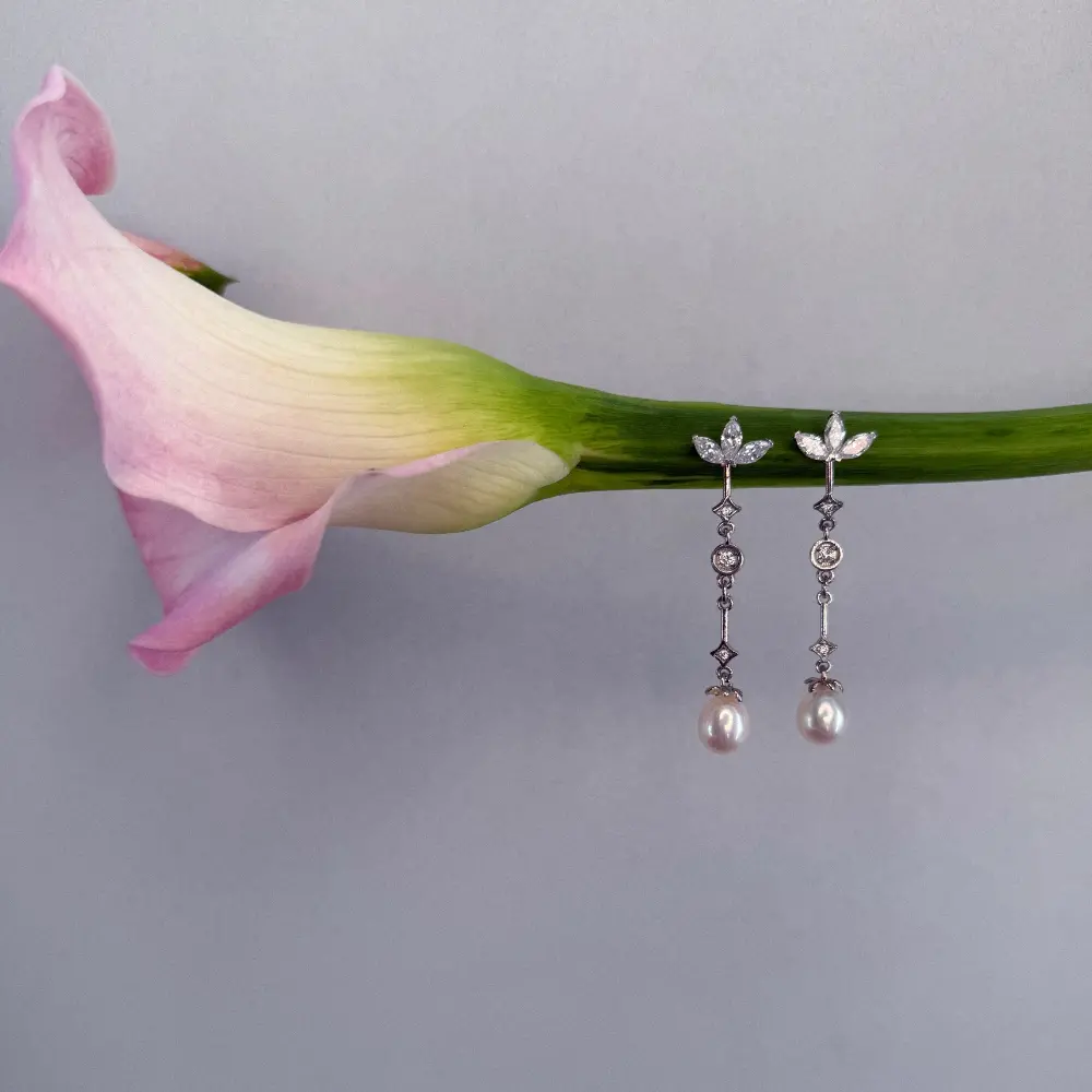 Pendientes de Novia Teresa