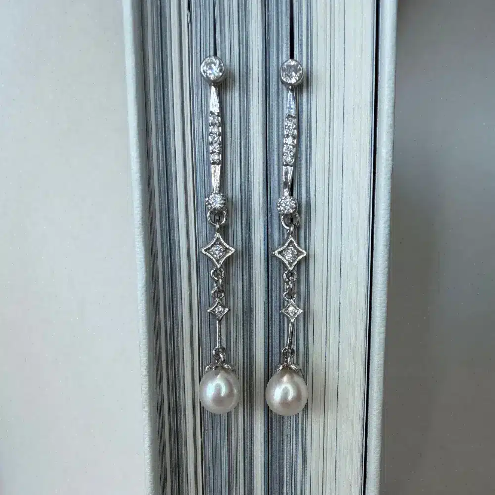 Pendientes de Novia Mariana