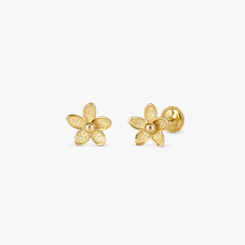 Pendientes Bebé Primera Puesta Baby Jazmines Oro