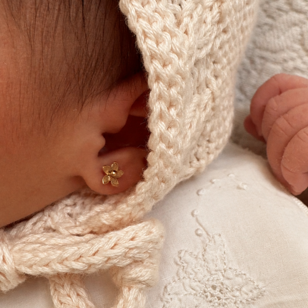 Pendientes Bebé Primera Puesta Baby Oro