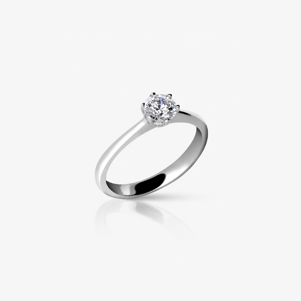 Anillo de Compromiso Solitario