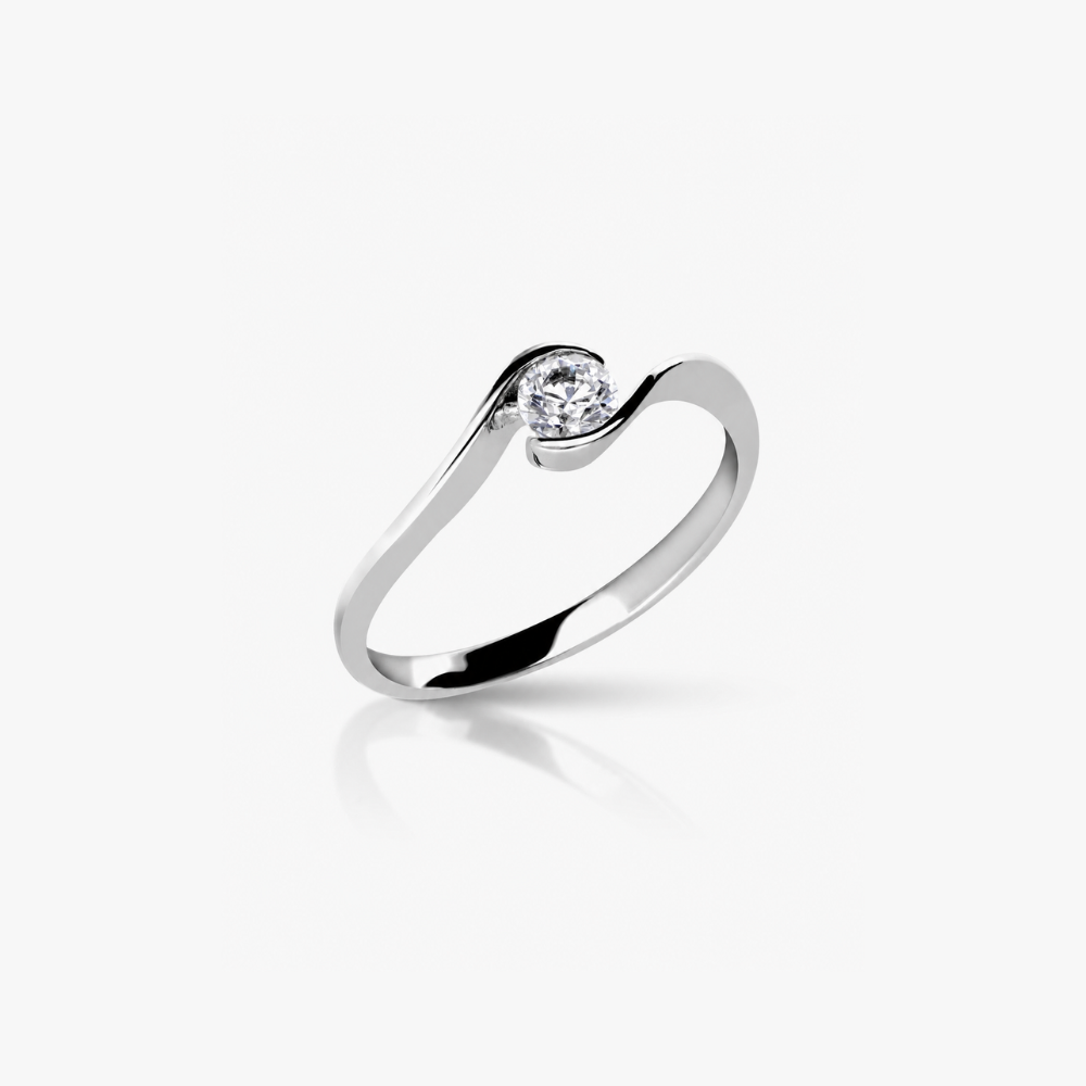 Anillo Solitario de Compromiso