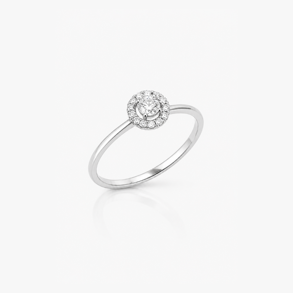 Anillo de Oro y Diamante