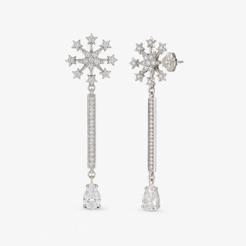 Pendientes de Novia Aldara