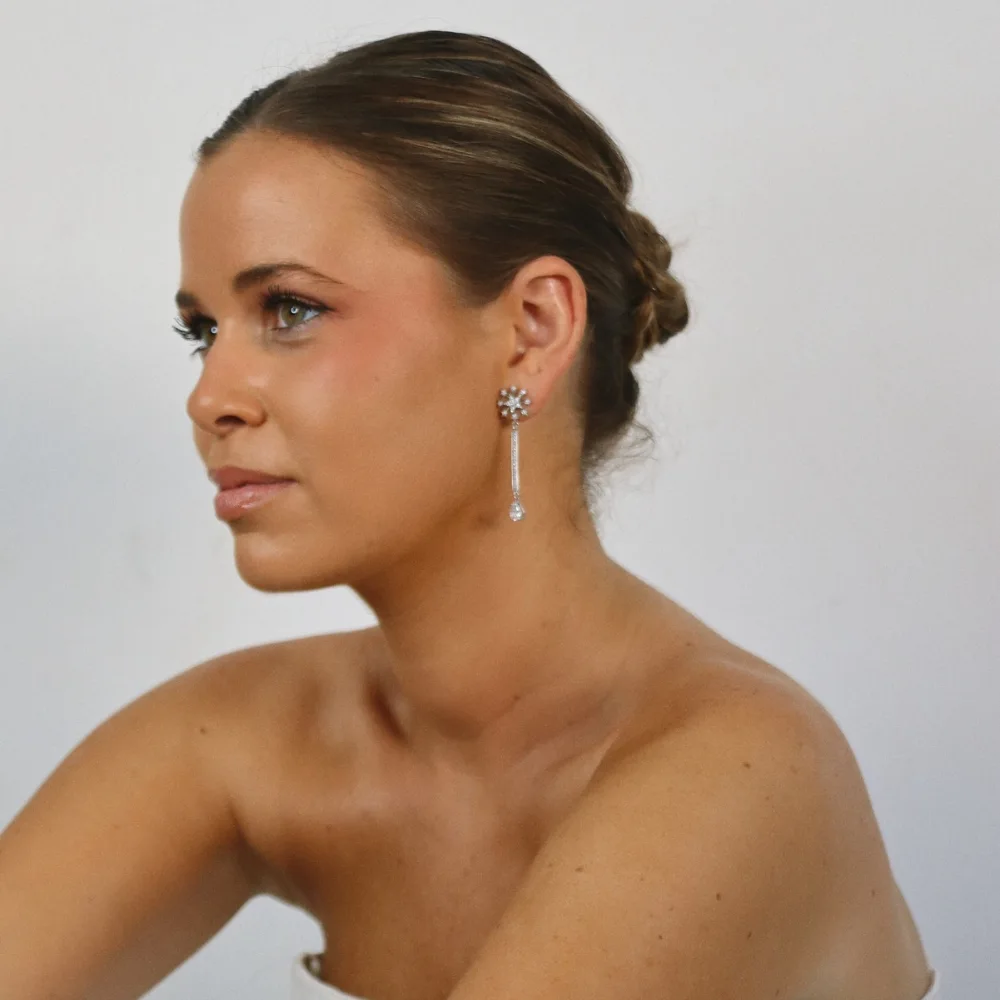 Pendientes de Novia Aldara