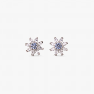 Pendientes Novia Cintia Agua Marina