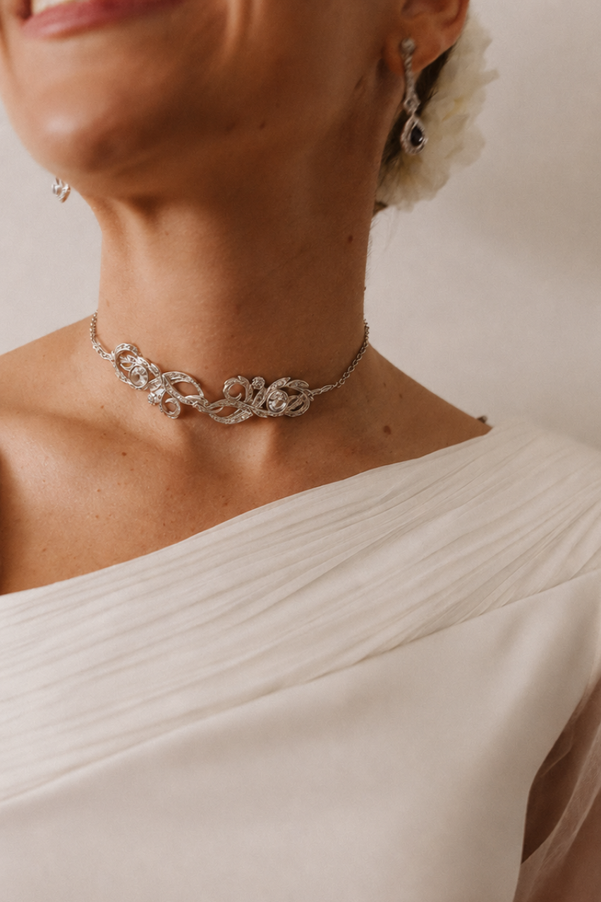 Chokers para novias: cómo elegirlos y cuándo llevarlos