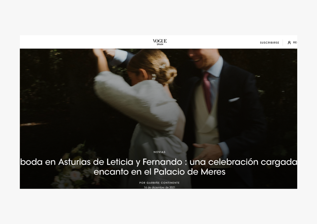 Horquillas de novia Petrïta en Vogue España