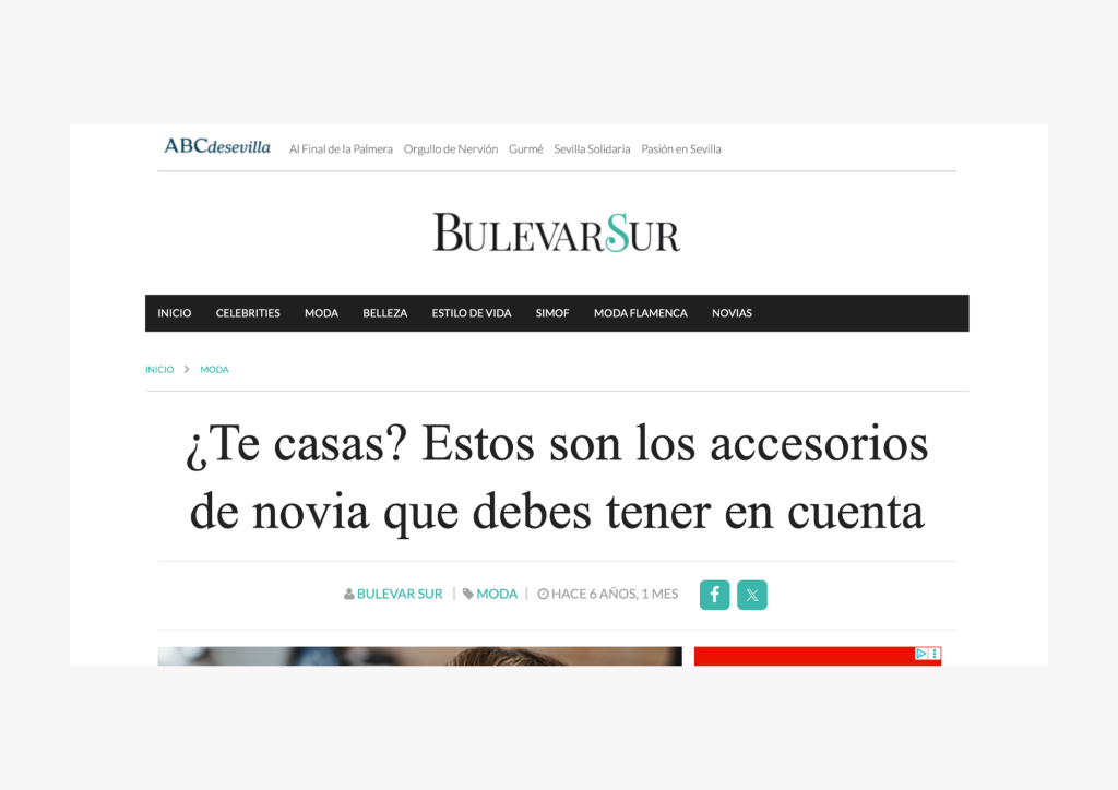 Joyas de novia Petrïta en ABC Bulevar Sur