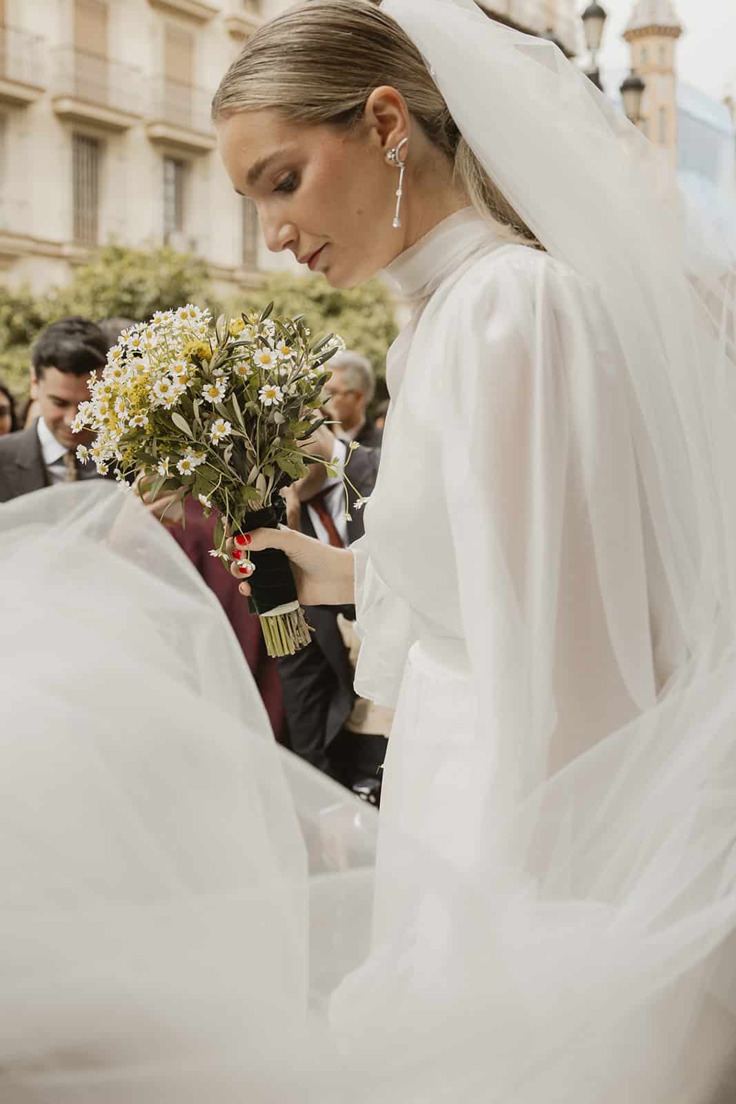 medallas ramo de novia